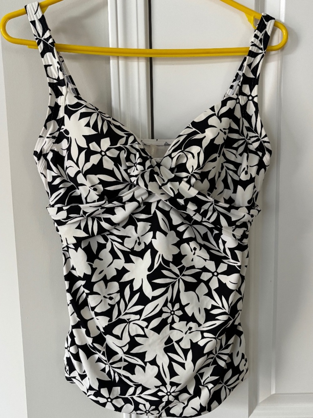 Lands End Swim Tankini Top Sz 10